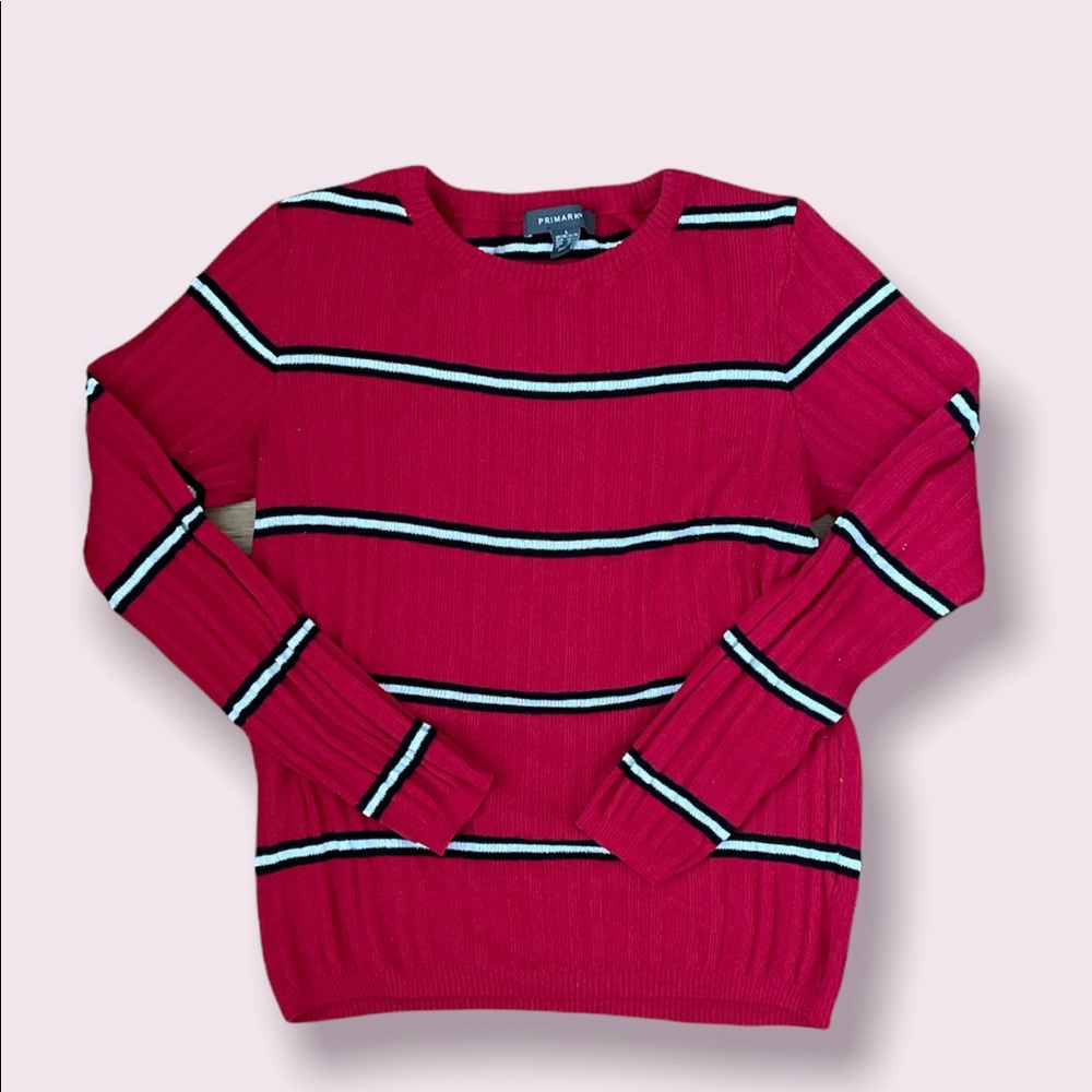 Primark striped long sleeve shirt